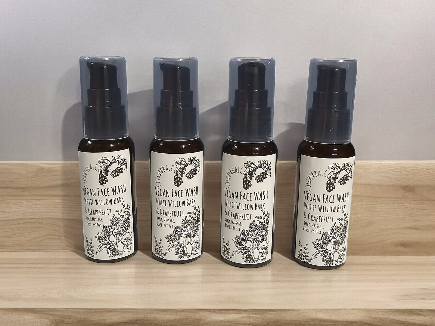 Willow Bark & Grapefruit Facial Wash 3.4 oz.